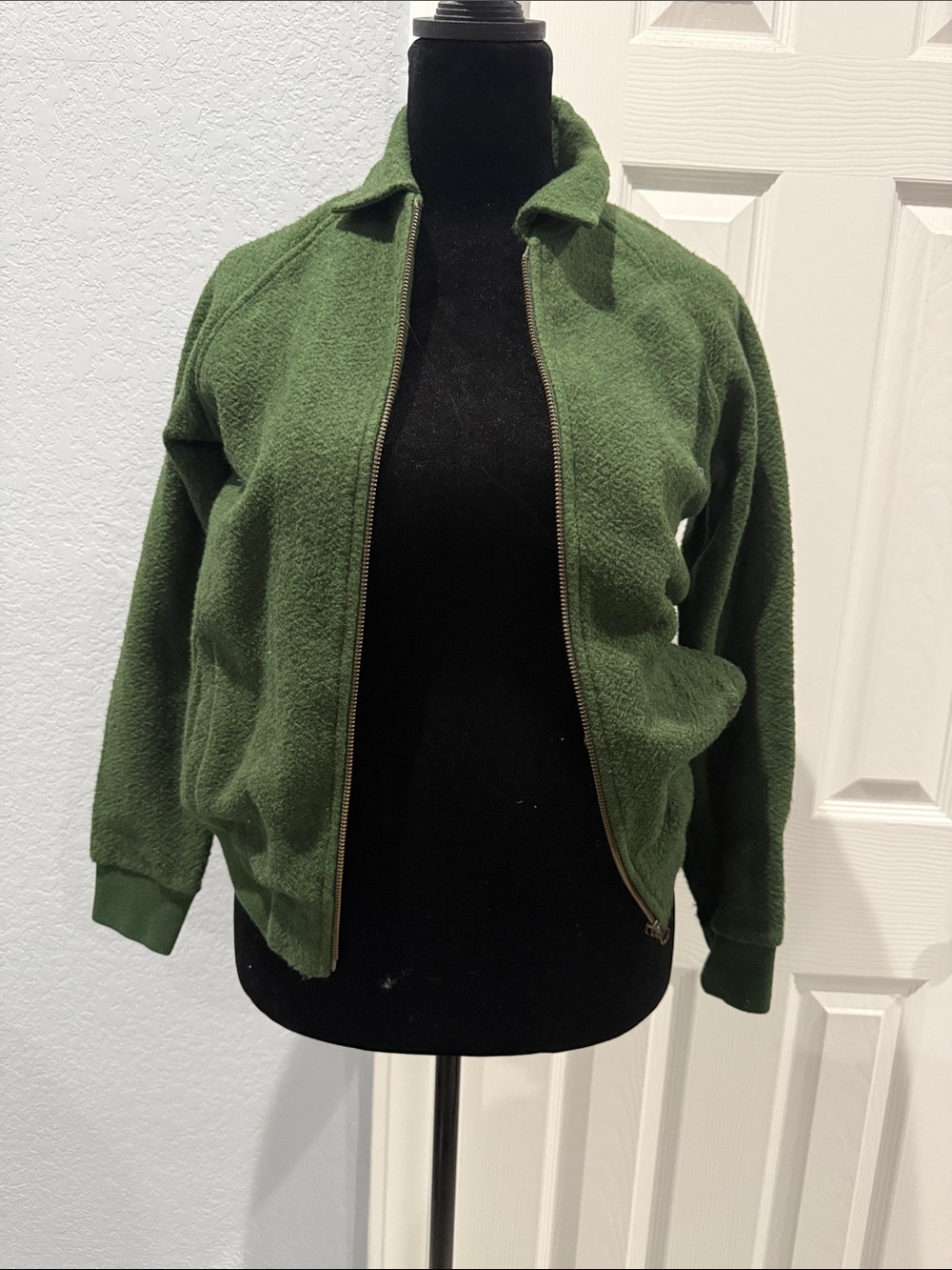 Bellerose Olive Green Bomber Jacket
